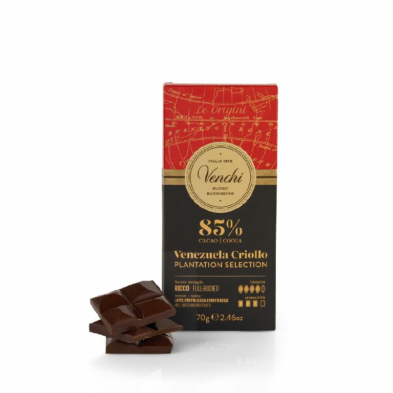 Bars - 85% Venezuela Dark Chocolate Bar