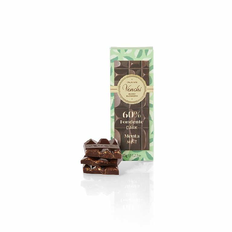 Minibars - Dark Chocolate Mini Bar with Mint 35g
