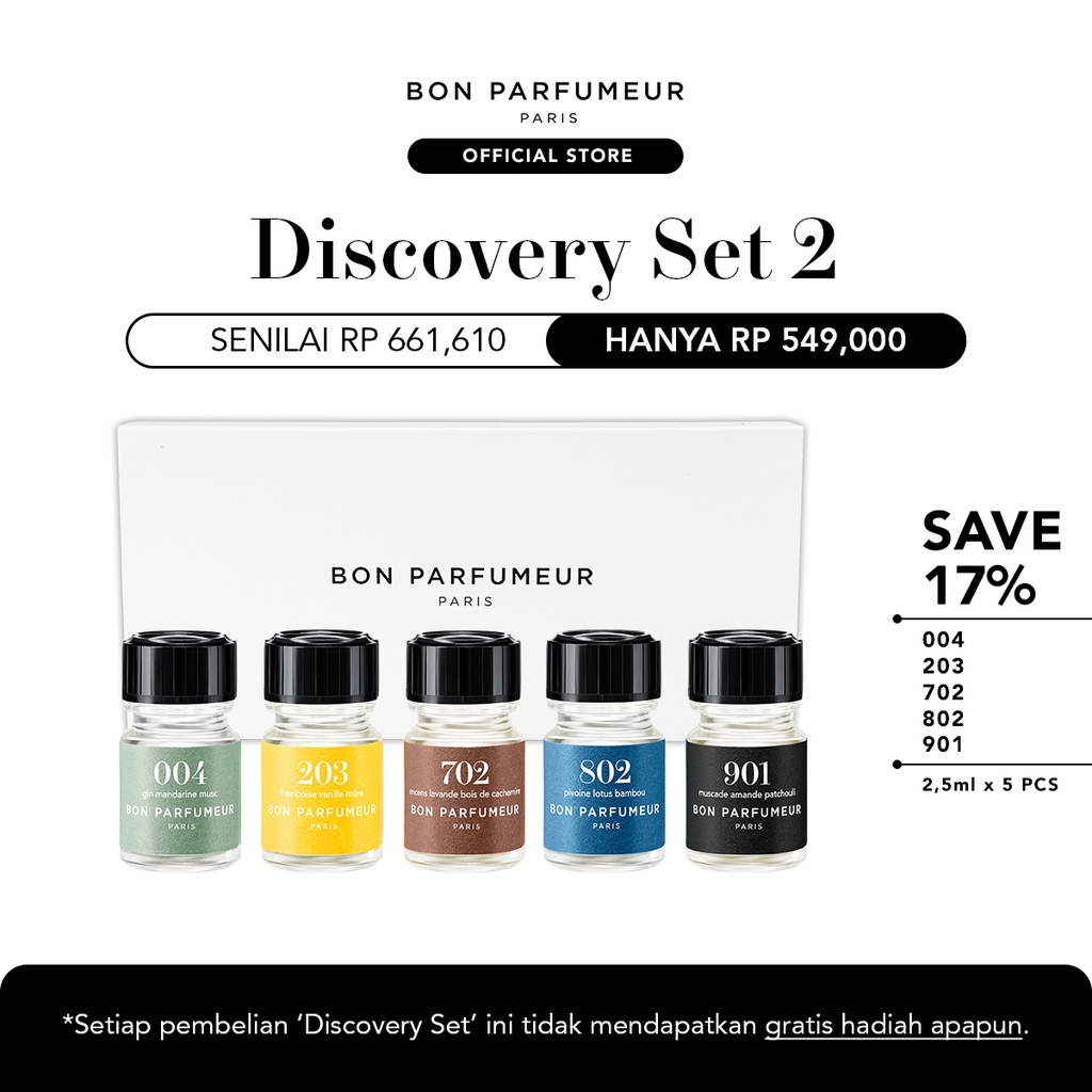 Discovery Gift Set 2 5 x 2.5ml