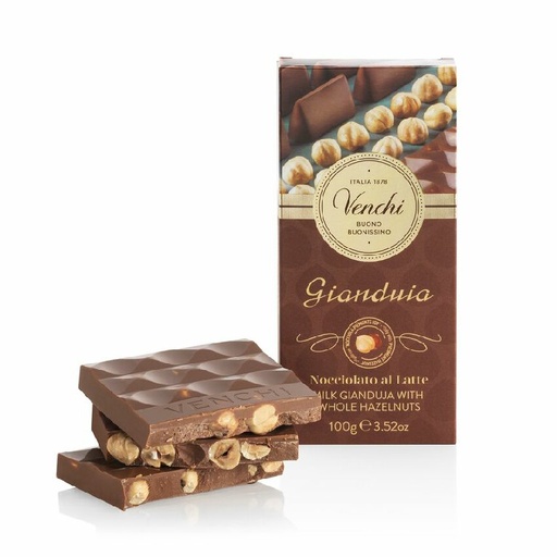 [116302] Bars - Milk Gianduia with Hazelnuts Bar 100g